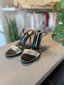 Alexander Wang Logo Heels