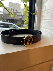 Louis Vuitton Reversible Logo Belt