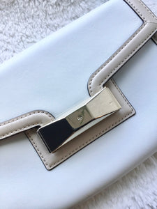 Kate Spade White Leather Clutch