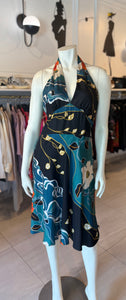 Laundry Blue Flower Pattern Dress(NWT)