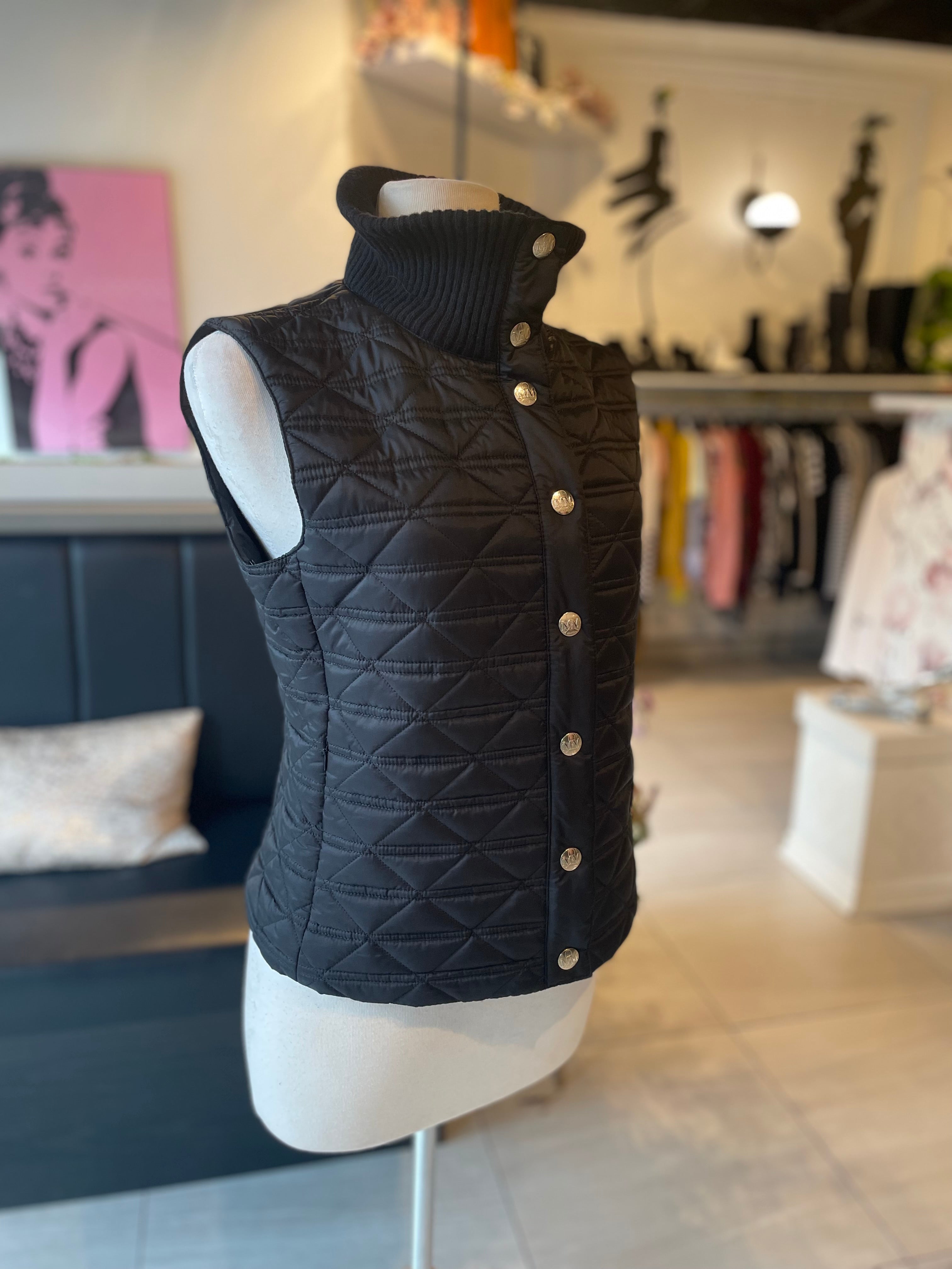 Max Mara Black Vest