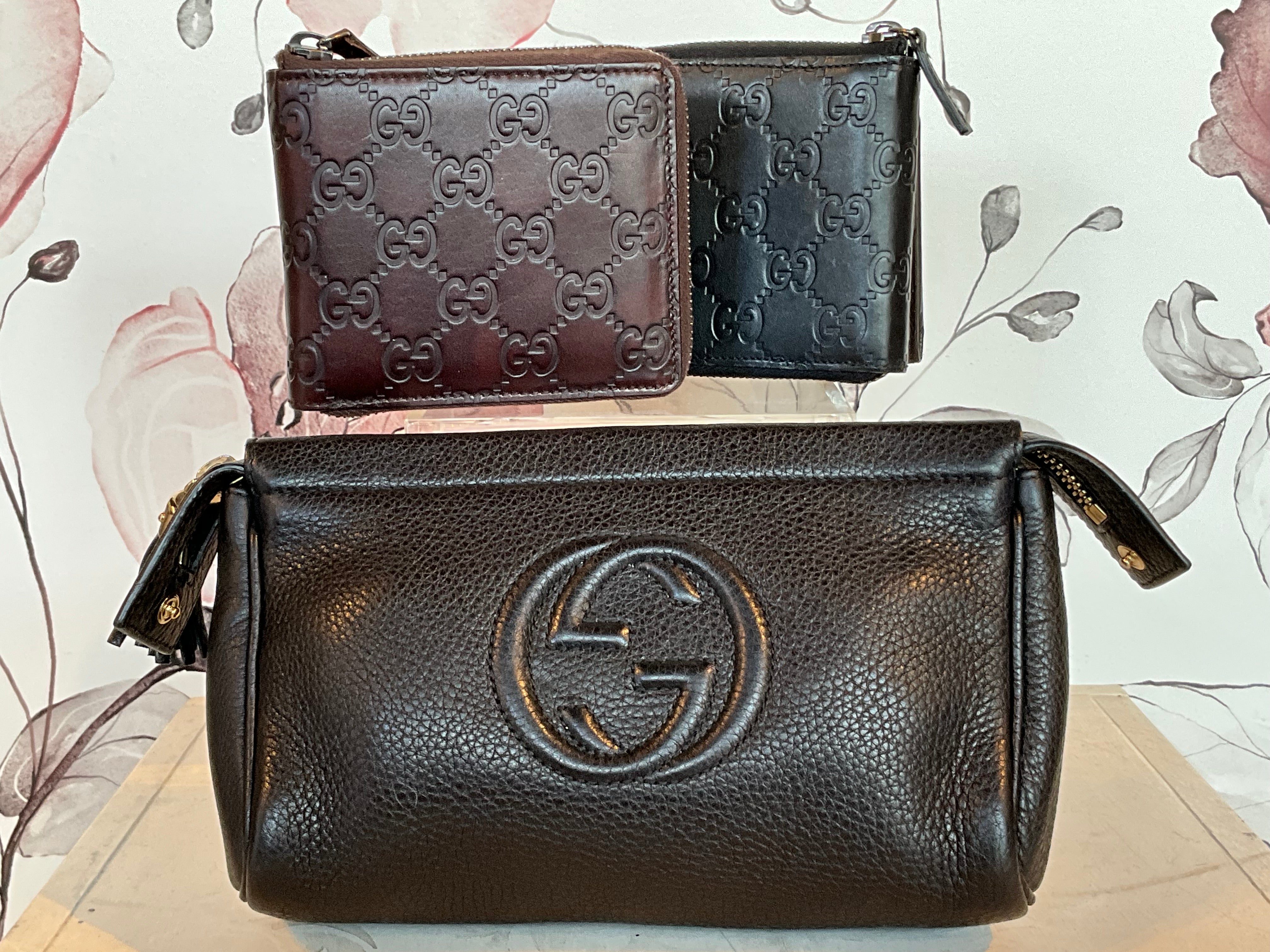Gucci Black Leather Wallet
