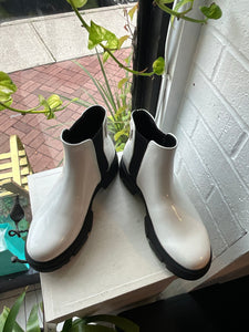 Aldo White Booties