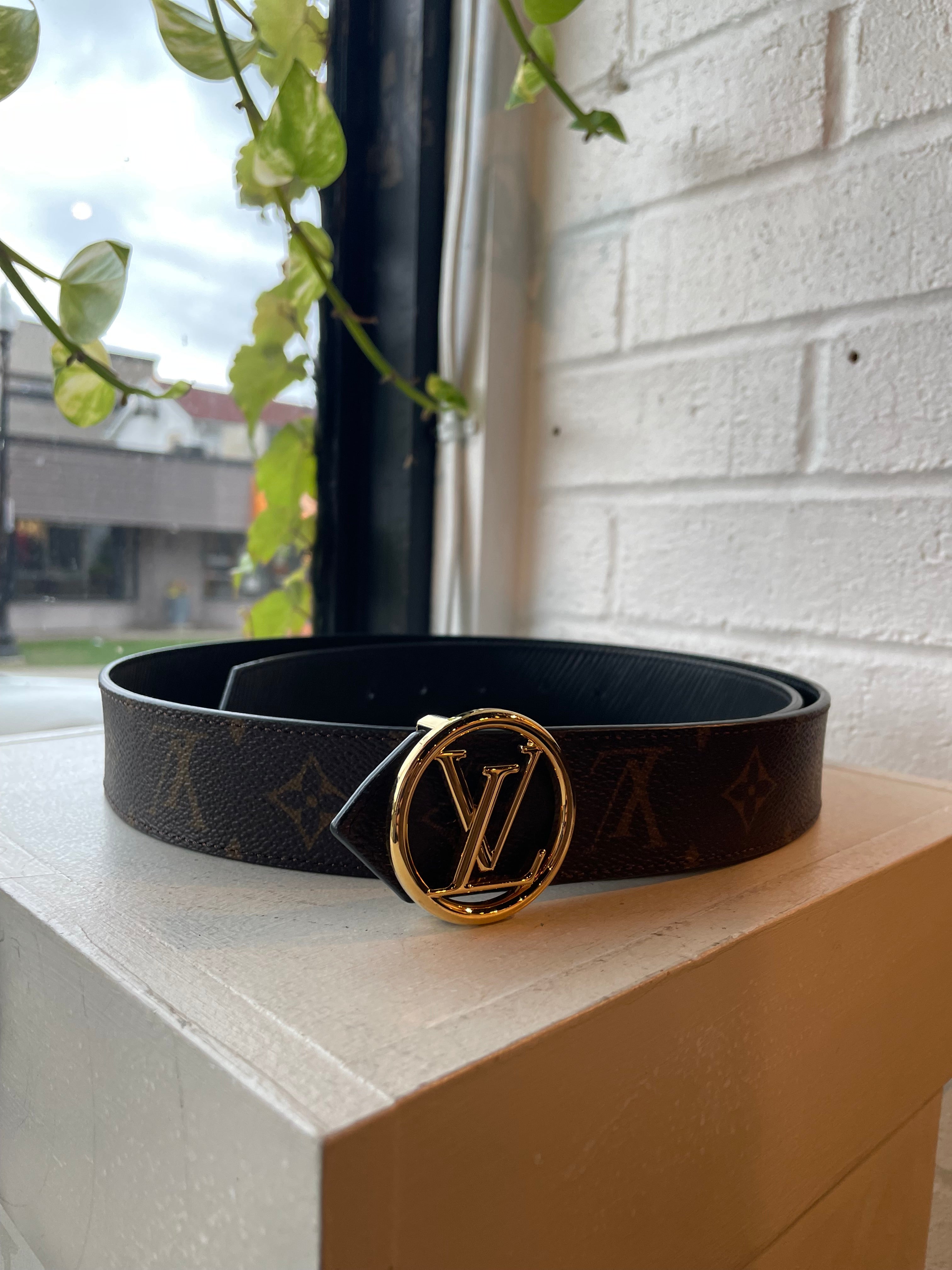 Louis Vuitton Reversible Logo Belt