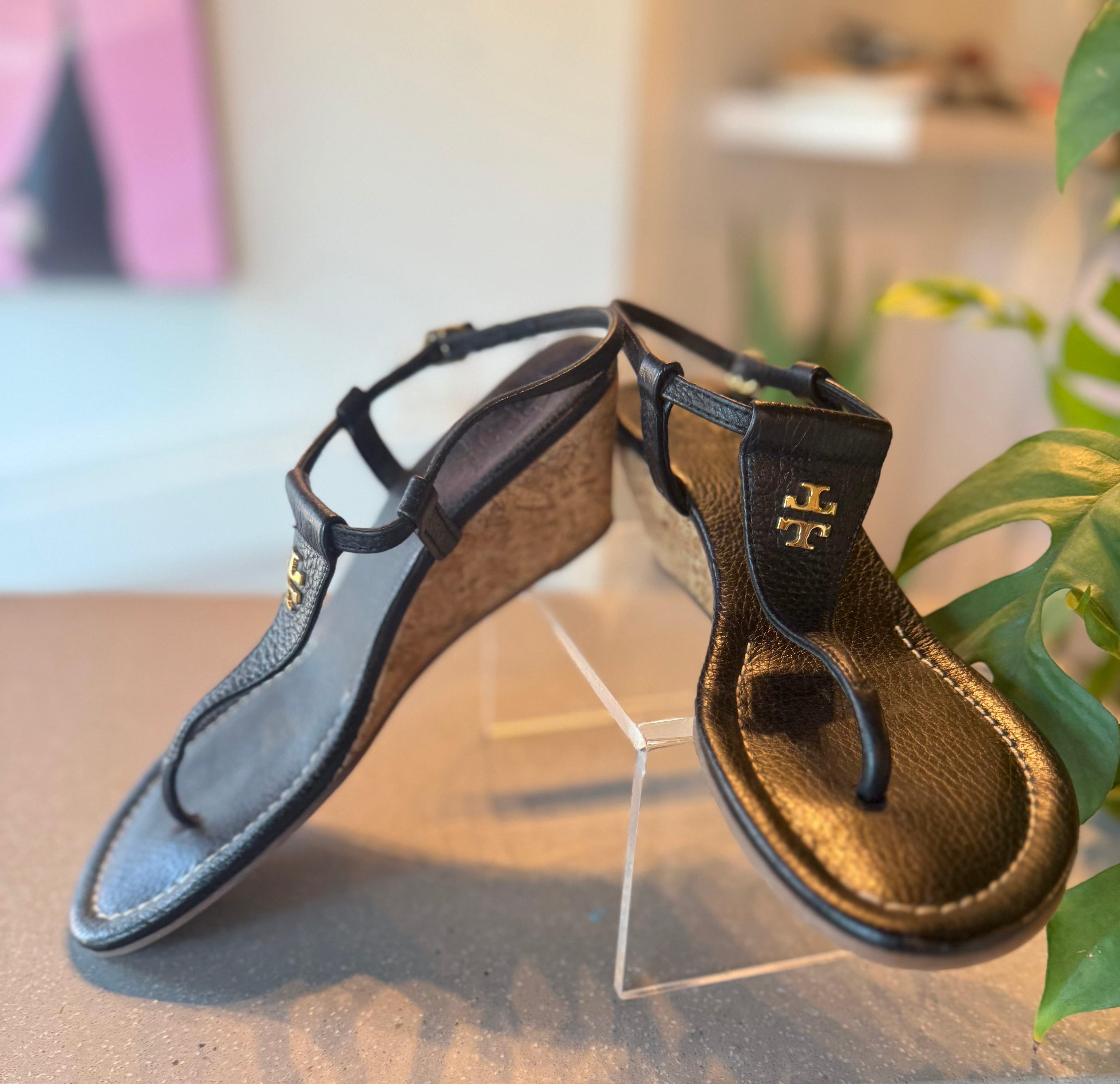 Tory Burch Black Sandals