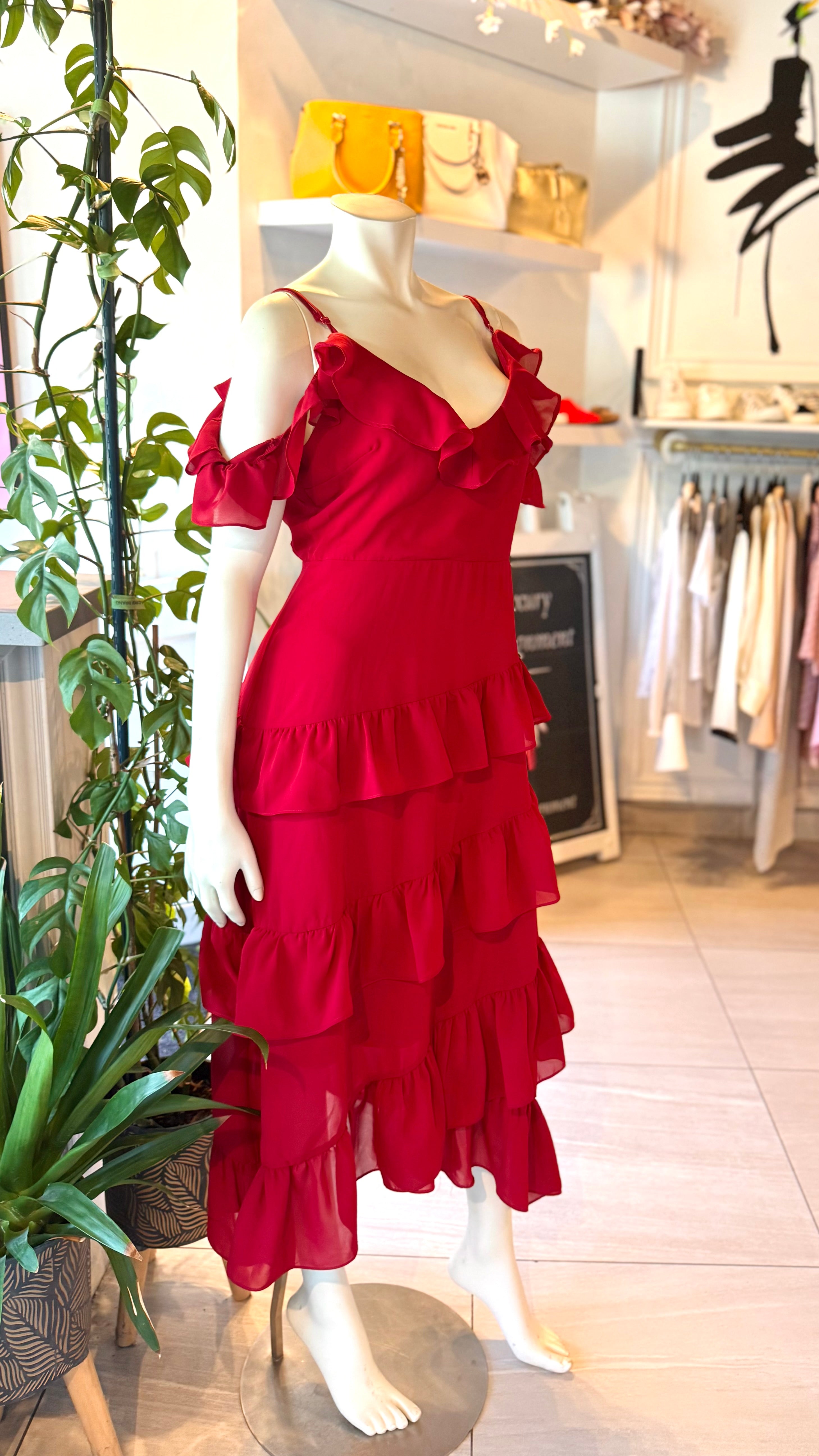 Lock & Key Red Dress