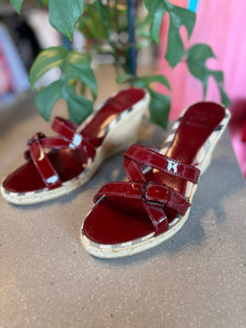 Burberry Ponyhair Wedges