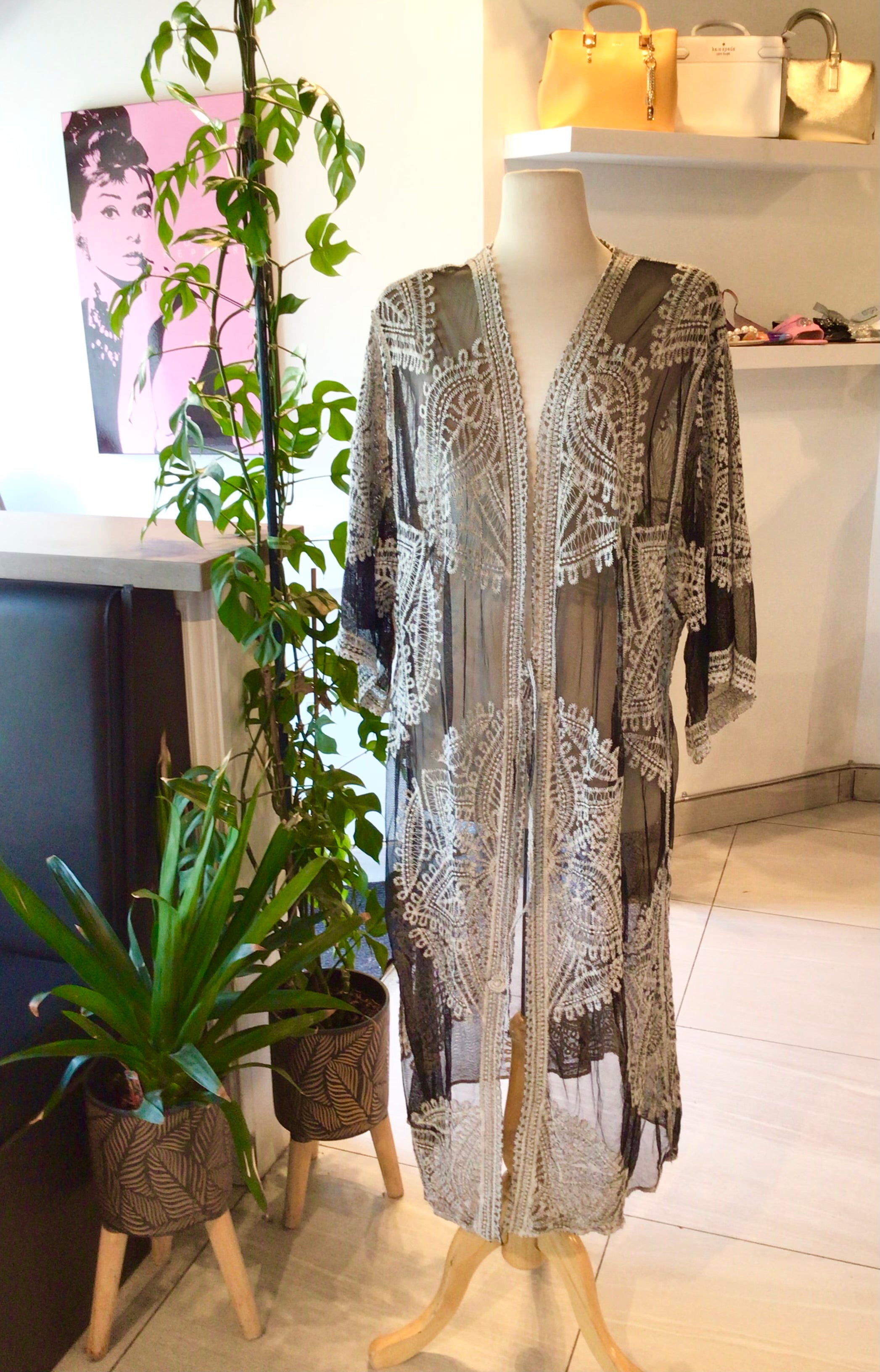 Sheer Beach Cover Up