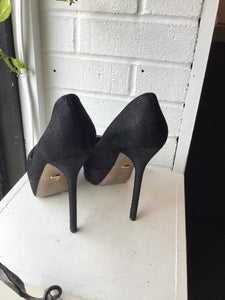 Sergio Rossi Black Platform Pumps