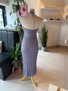 Missoni Purple Halter Dress
