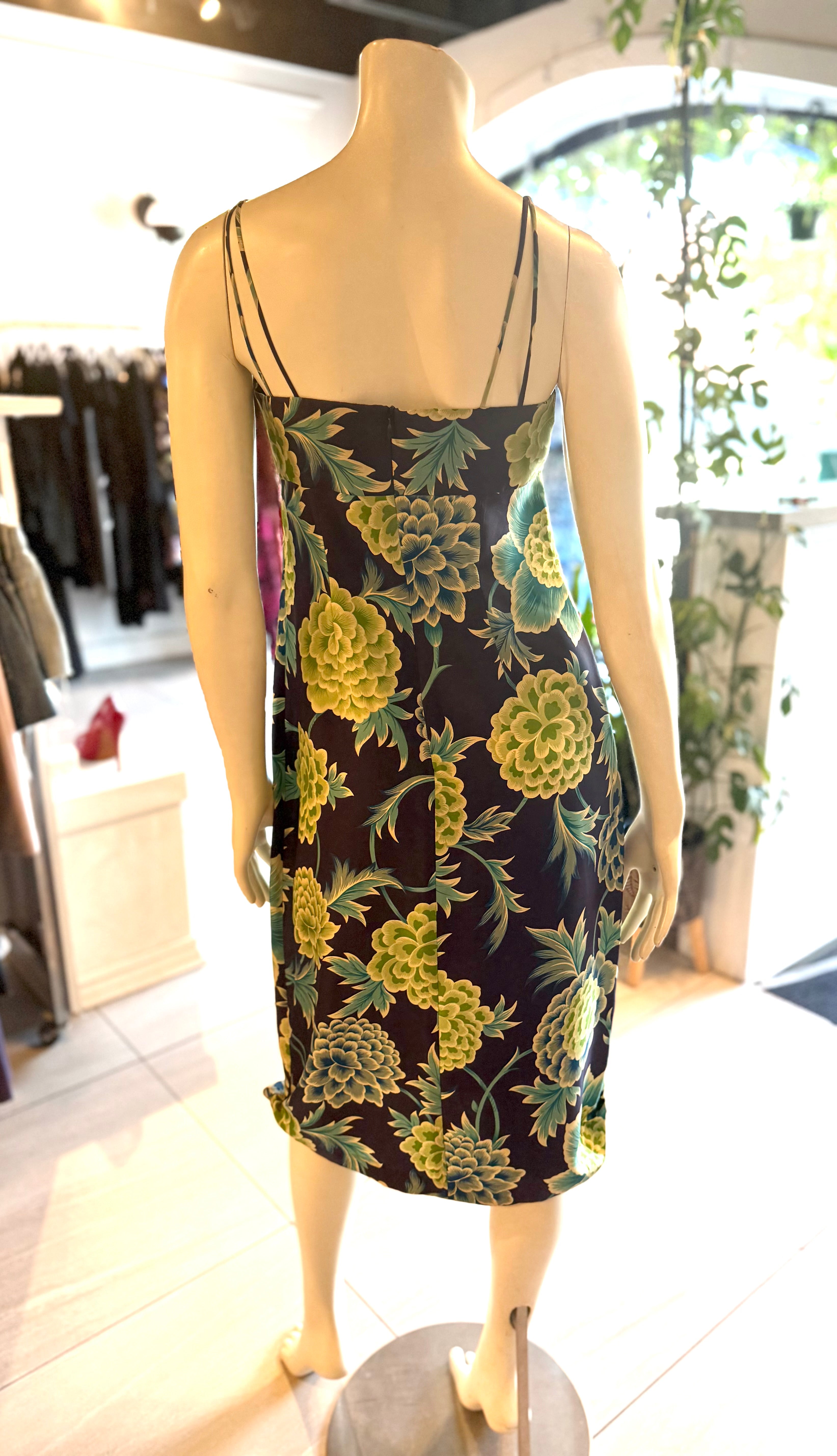 Laundry Blue & Green Floral Dress