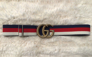 Gucci Canvas Torchon Double G Belt