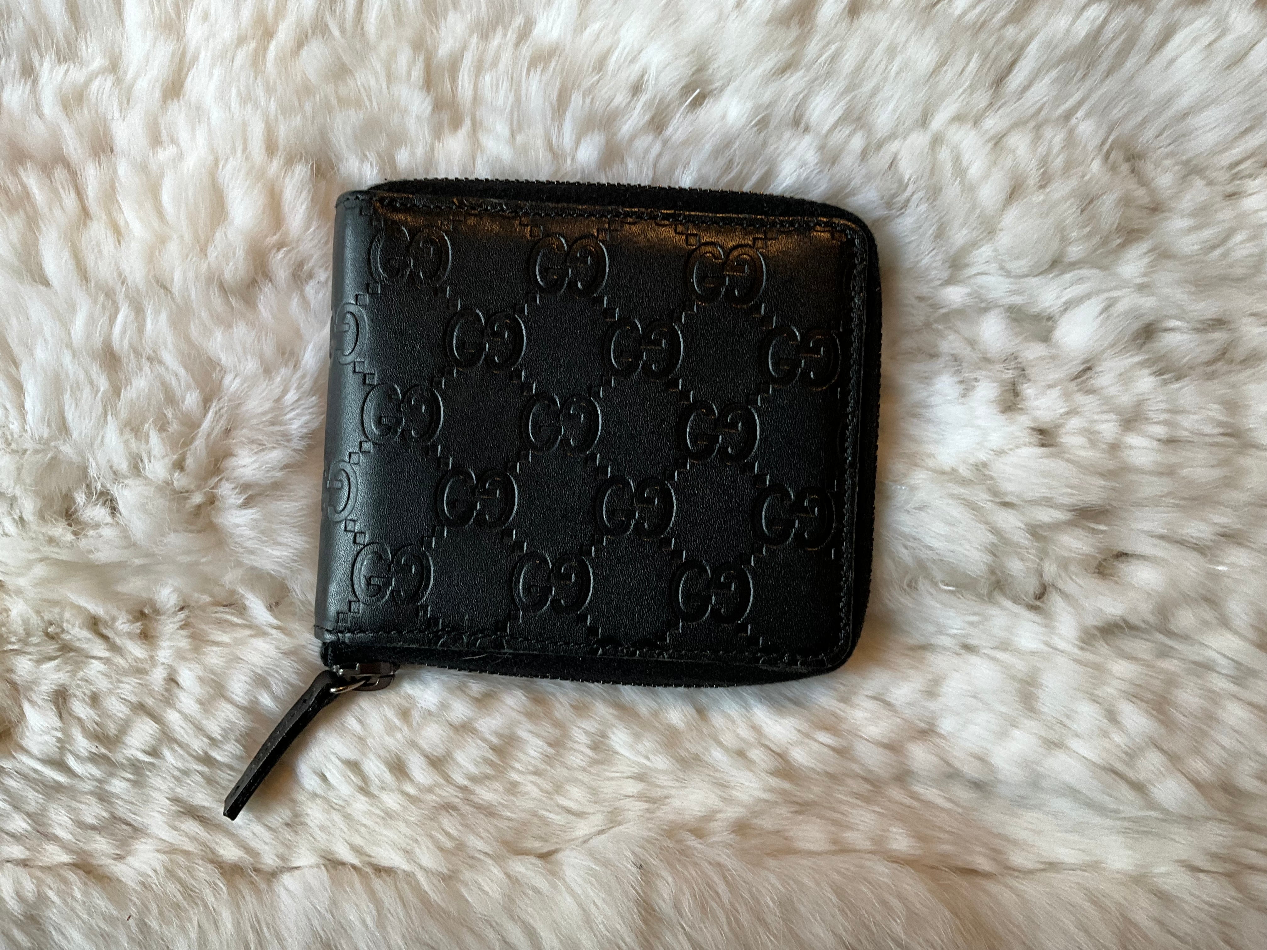 Gucci Black Leather Wallet