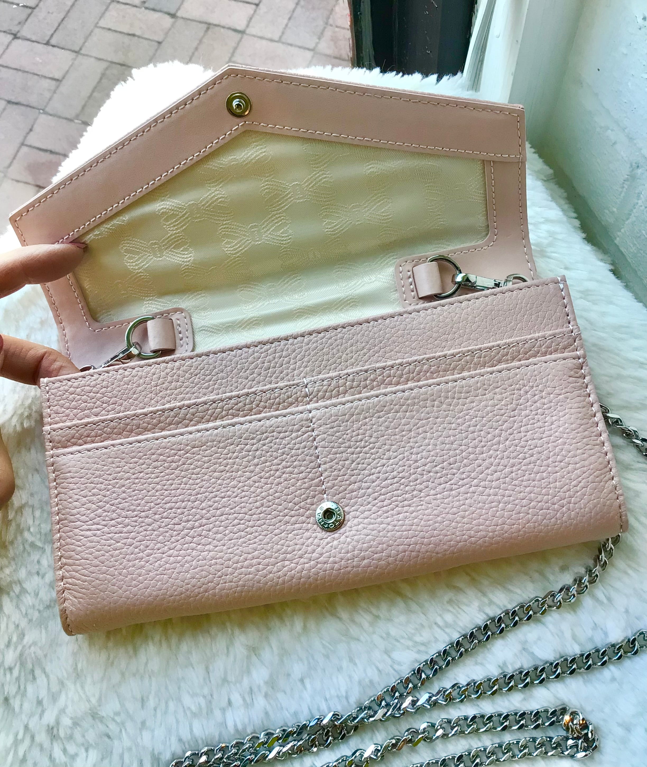 Ted Baker Pink Wallet with Chain