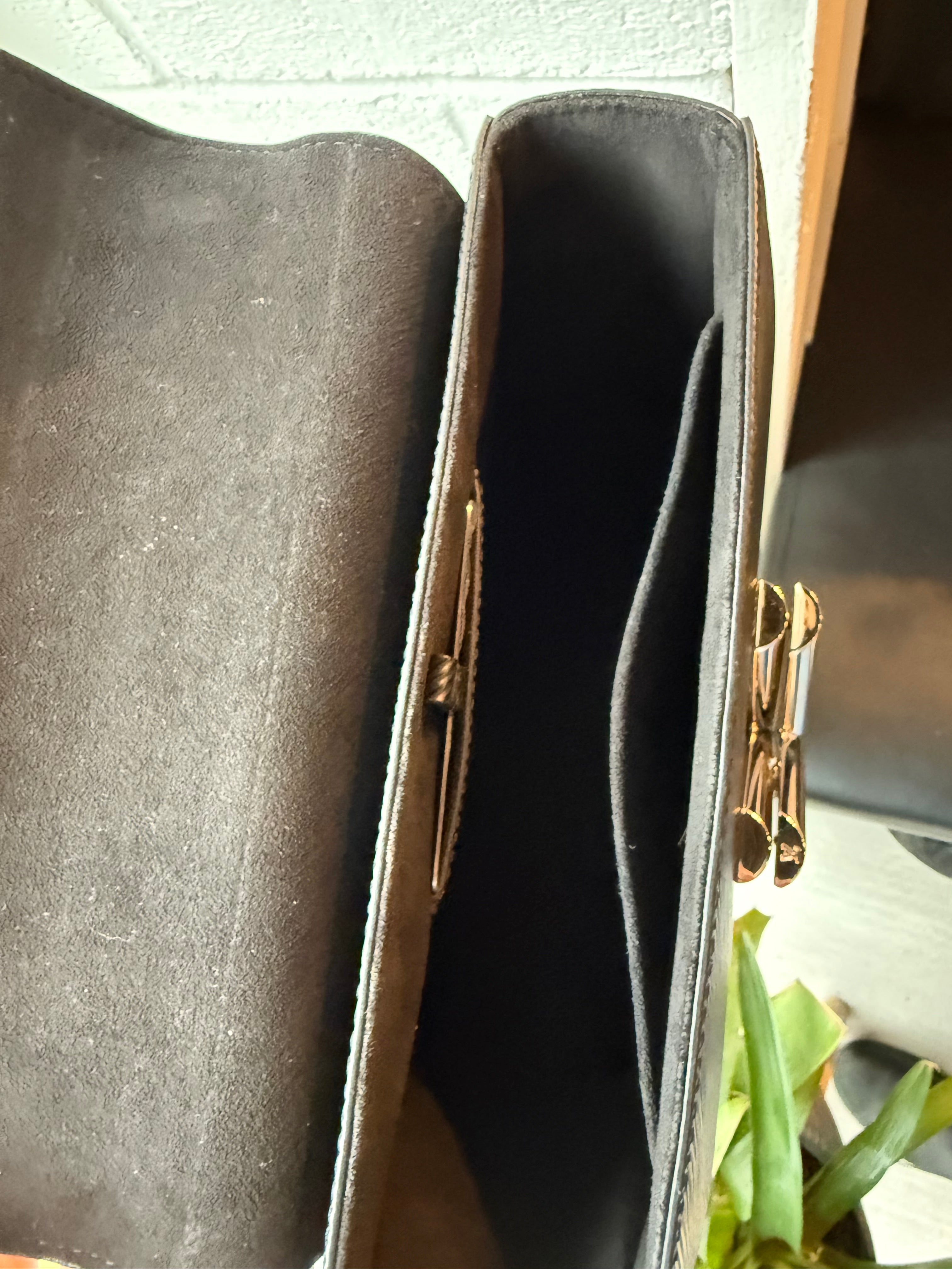 Louis Vuitton Black Epi Leather Twist PM Bag