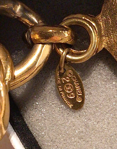 Chanel Chunky Gold Bracelet