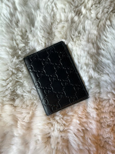 Gucci Black Leather Cardholder