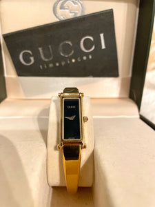 Vintage Gucci Gold horseshoe Watch