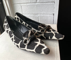 Prada Animal Print Flats