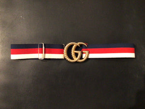 Gucci Canvas Torchon Double G Belt
