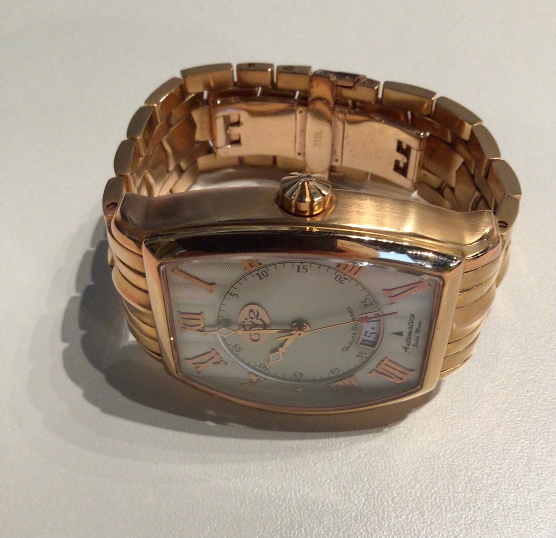 Gevrill Rose Gold Watch