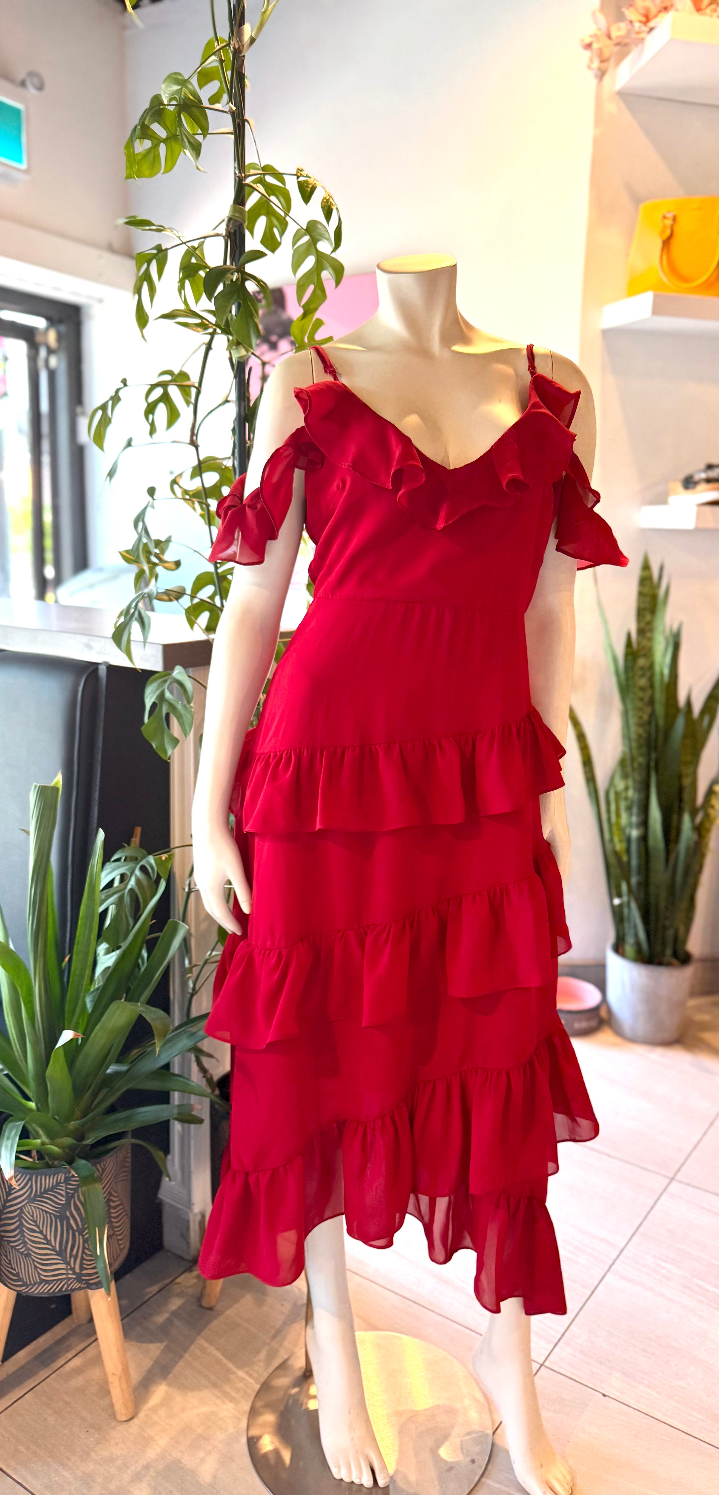 Lock & Key Red Dress