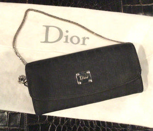 Christian Dior Trifold Diorissimo Canvas Wallet