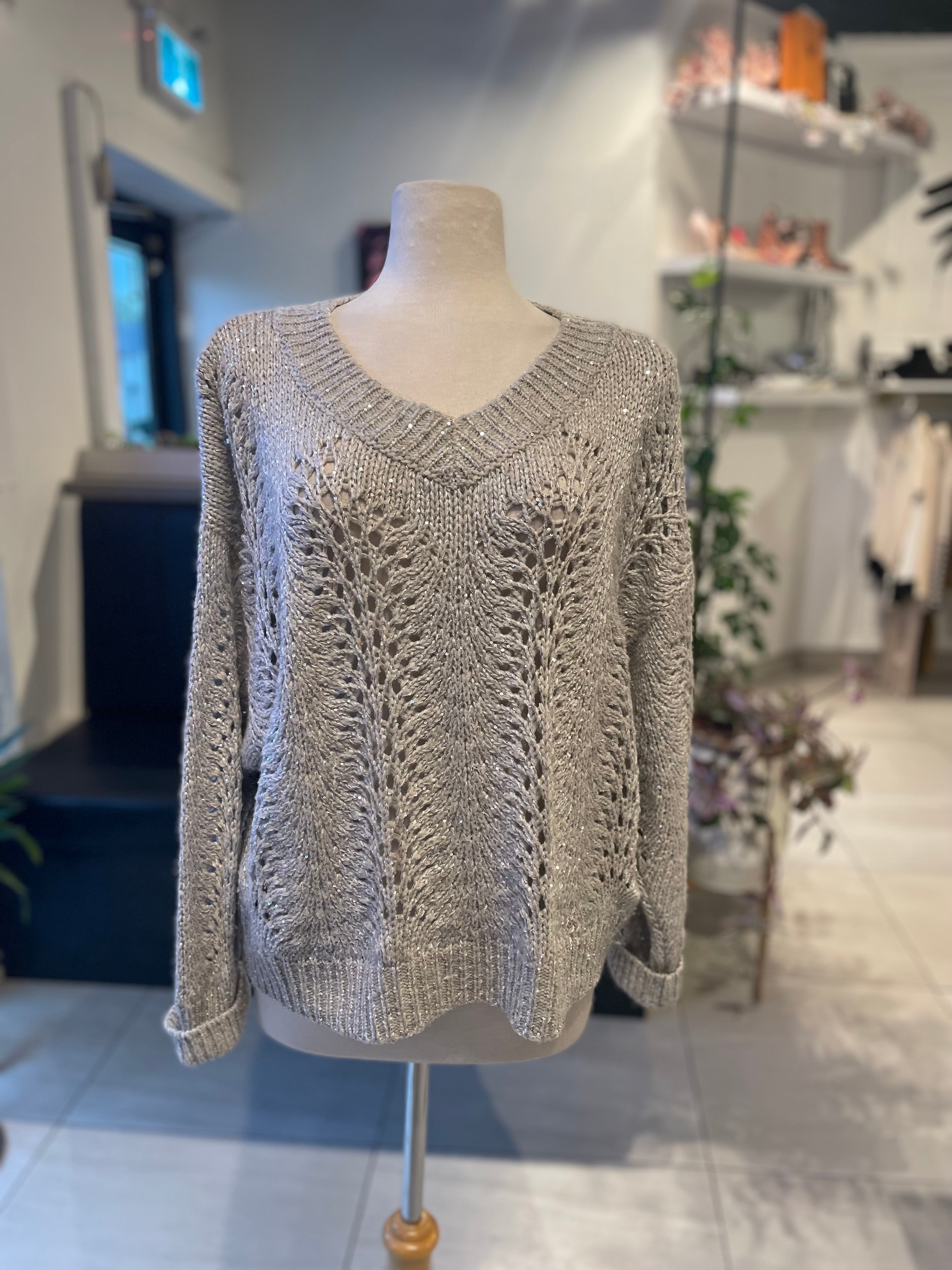 Brunello Cucinelli Grey Sweater