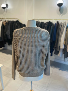 Brunello Cucinelli Beige Wool/Cashmere Sweater