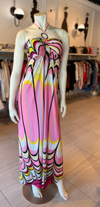 Pink Patterned Dress